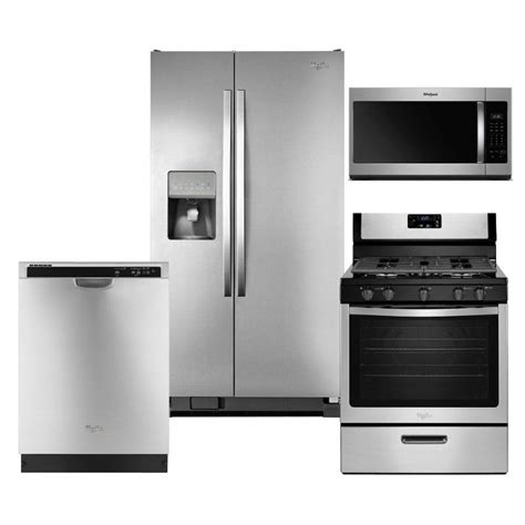 4 piece kitchen appliance packages